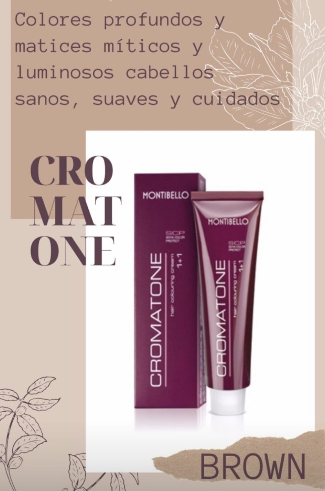 Tintura N-1 Cromatone NEGRO