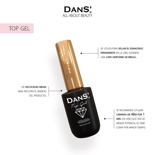 Top gel dans 15ml