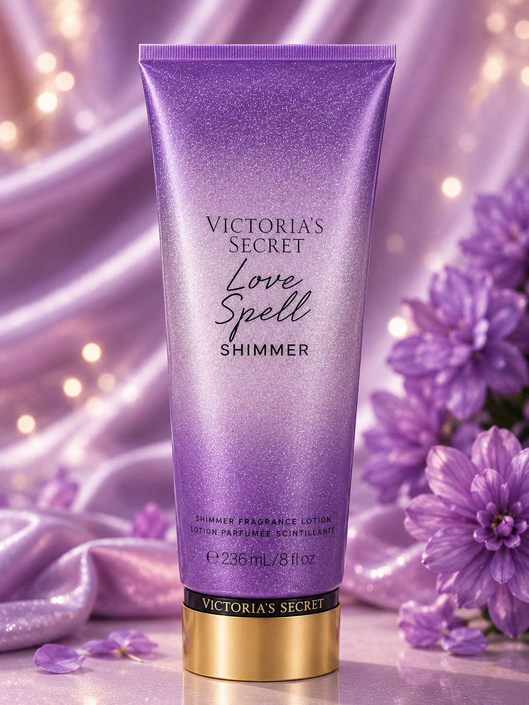 ✨ Victoria’s Secret Love Spell Shimmer – Lotion Corporal Original 💜