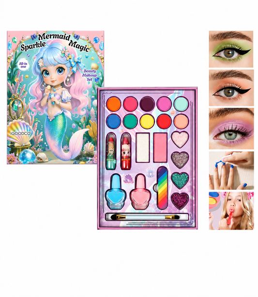 Set de Maquillaje Mermaid Sparkle Magic