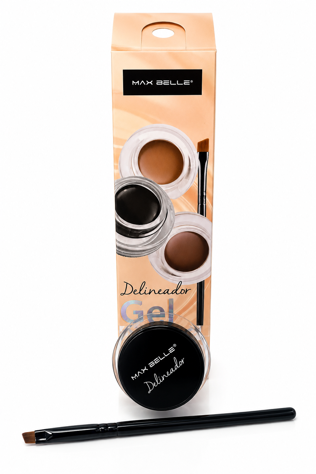 Delineador en Gel Max Belle con Brocha