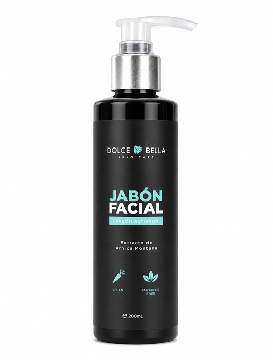 Jabon facial carbon activado dolce bella