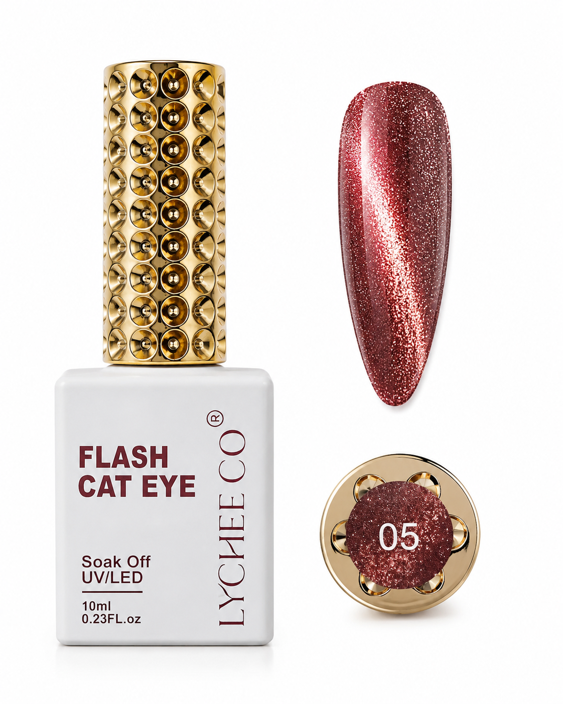 Esmalte Gel Flash Cat Eye LYCHEE CO 05 – 10 ml