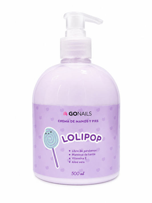 Crema de Manos y Pies Lolipop Gonails 500 ml