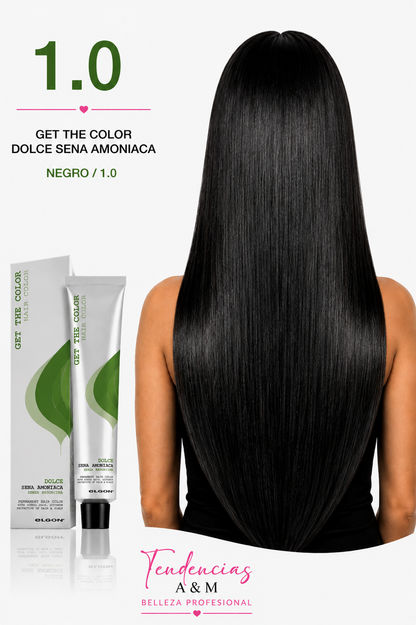 Tintura Get The Color Dolce Sin Amoníaco 1.0 Negro