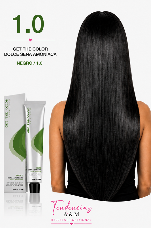 Tintura Get The Color Dolce Sin Amoníaco 1.0 Negro