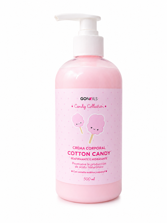 Crema Corporal Cotton Candy Gonails Candy Collection 500 ml