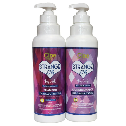 KIT PARA RULOS SHAMPO Y ACONDICIONADOR 400ML PROFESIONAL