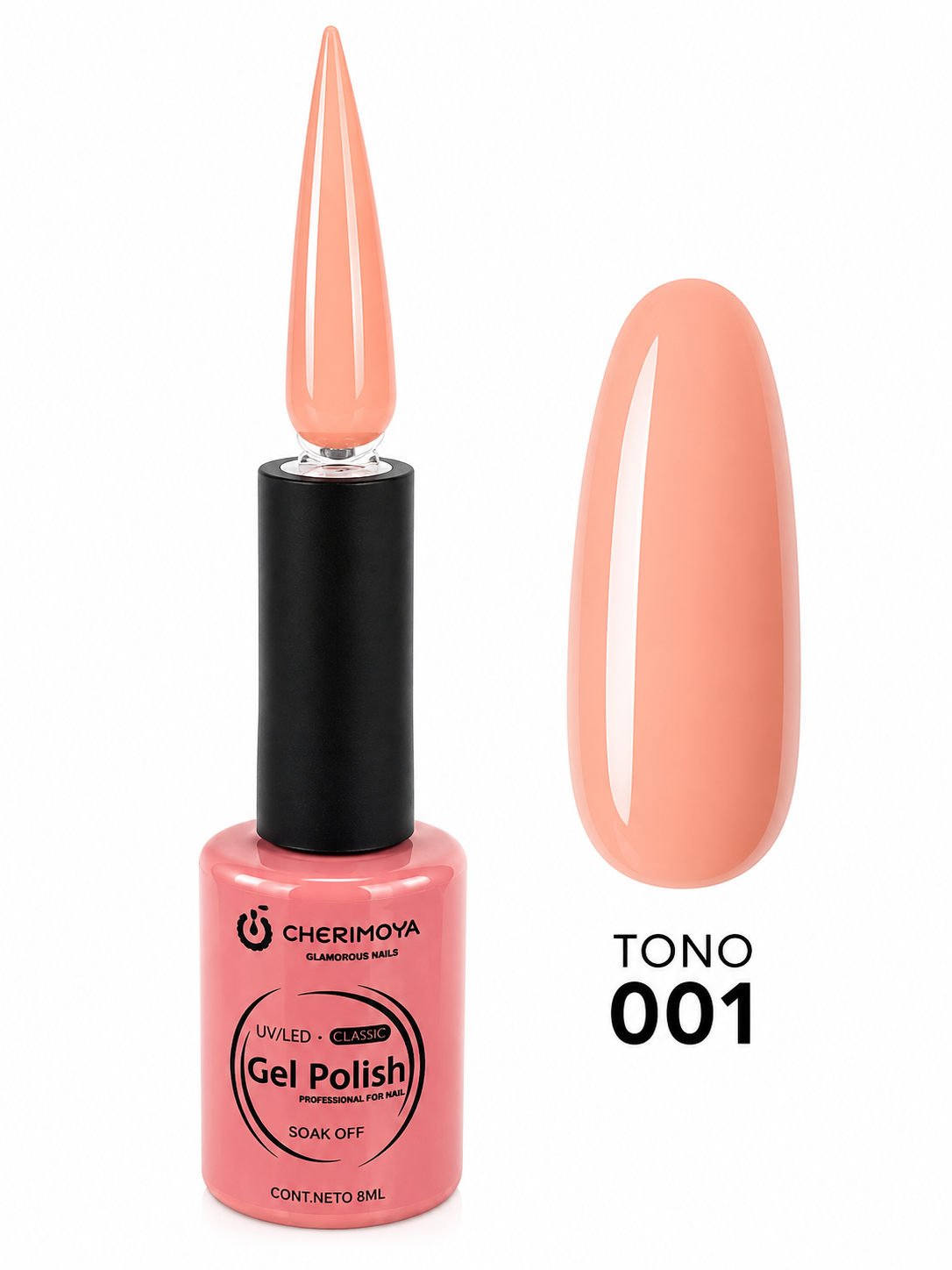 Gel Polish Cherimoya Classic UV/LED Tono 001