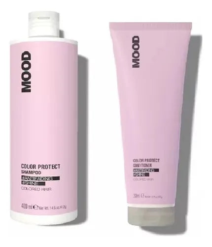 pack de protecion de color mood Shampo + acondicionador