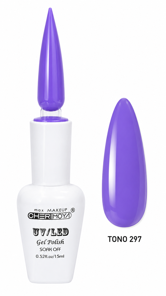 Esmalte Permanente Cherimoya UV/LED Gel Polish Tono 297 – 15 ml