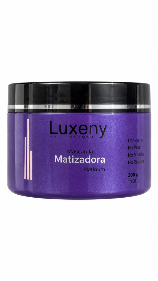 Mascarilla Matizadora Platinum Luxeny Professional 300 g
