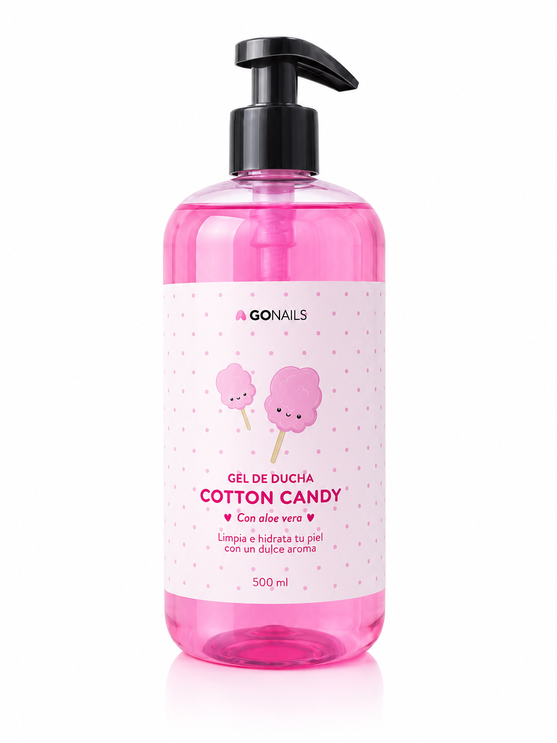 Gel de Ducha Cotton Candy Gonails 500 ml