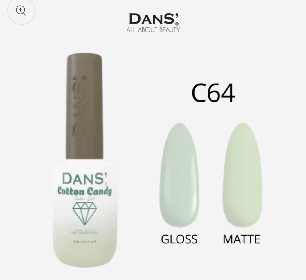 Esmaltes Dans' — Colección Cotton Candy - verde