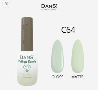 Esmaltes Dans' — Colección Cotton Candy - verde