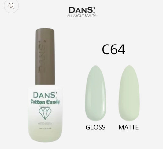 Esmaltes Dans' — Colección Cotton Candy - verde