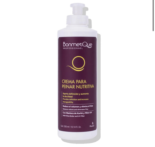Crema De Peinar Antifrizz Karité Filtro Uv 300ml Bonmetique