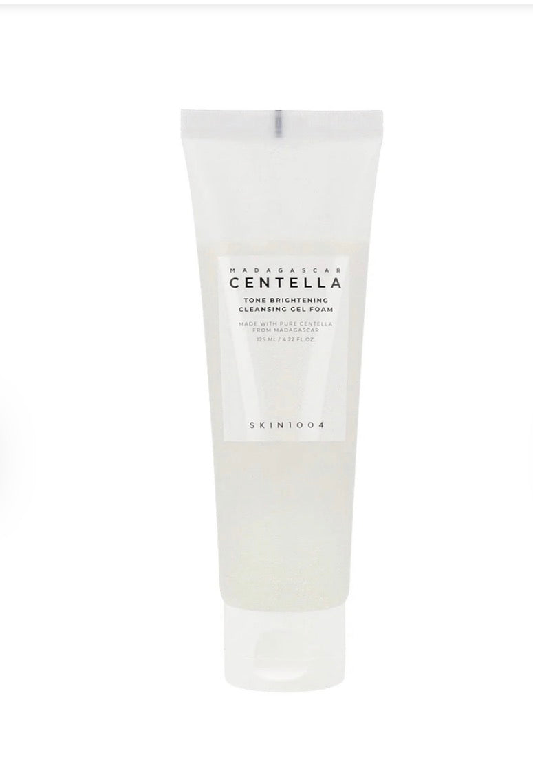 Limpiador facial para manchas coreano / SKIN1004 Madagascar Centella Tone Brightening Cleansing Gel Foam 125 ml 🤍🌿.