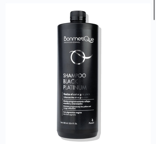 Shampoo Black Platinum Bonmetique 900 Ml