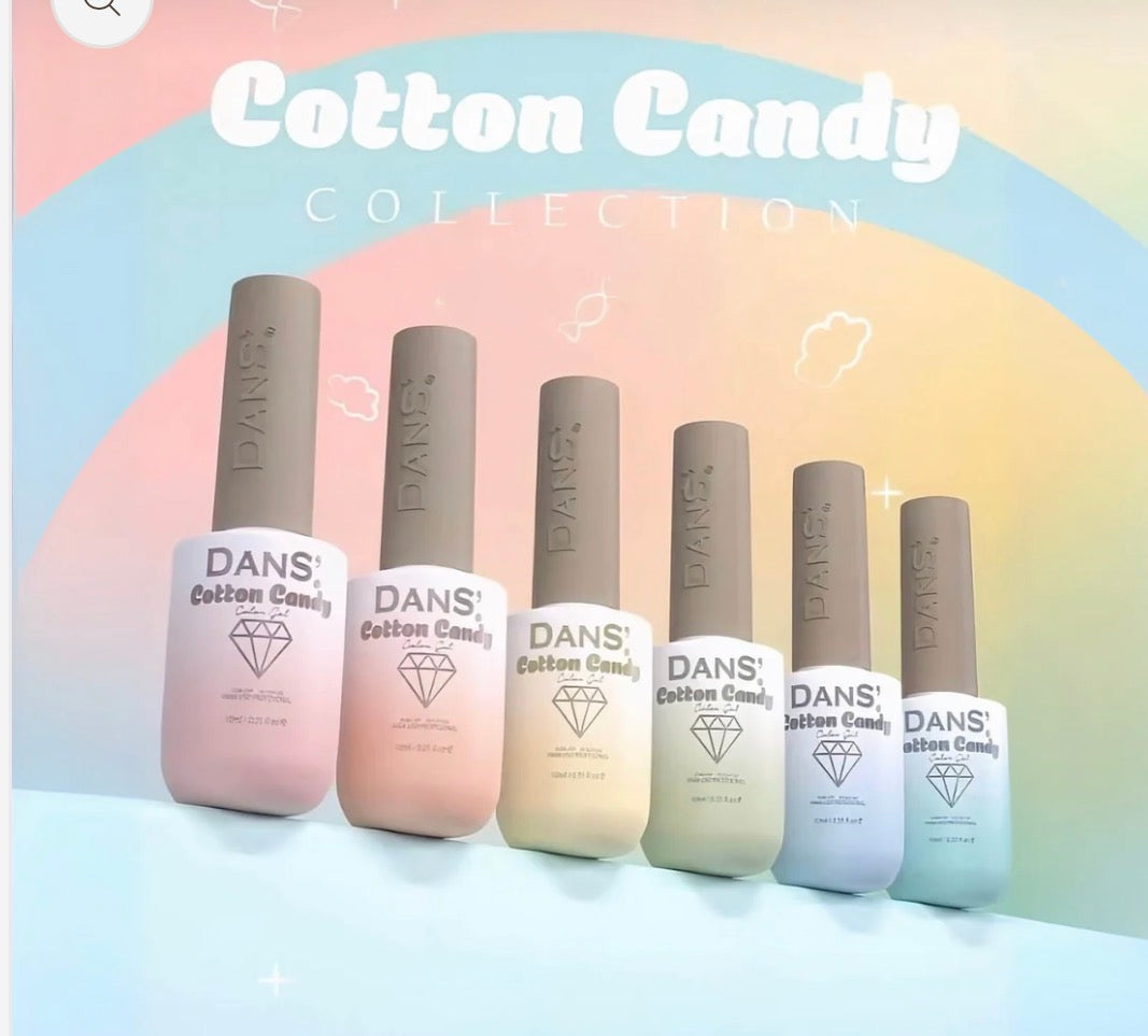 Esmaltes Dans' — Colección Cotton Candy