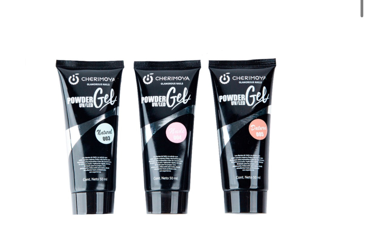 Pack 3 poli gel grandes de 50gr
