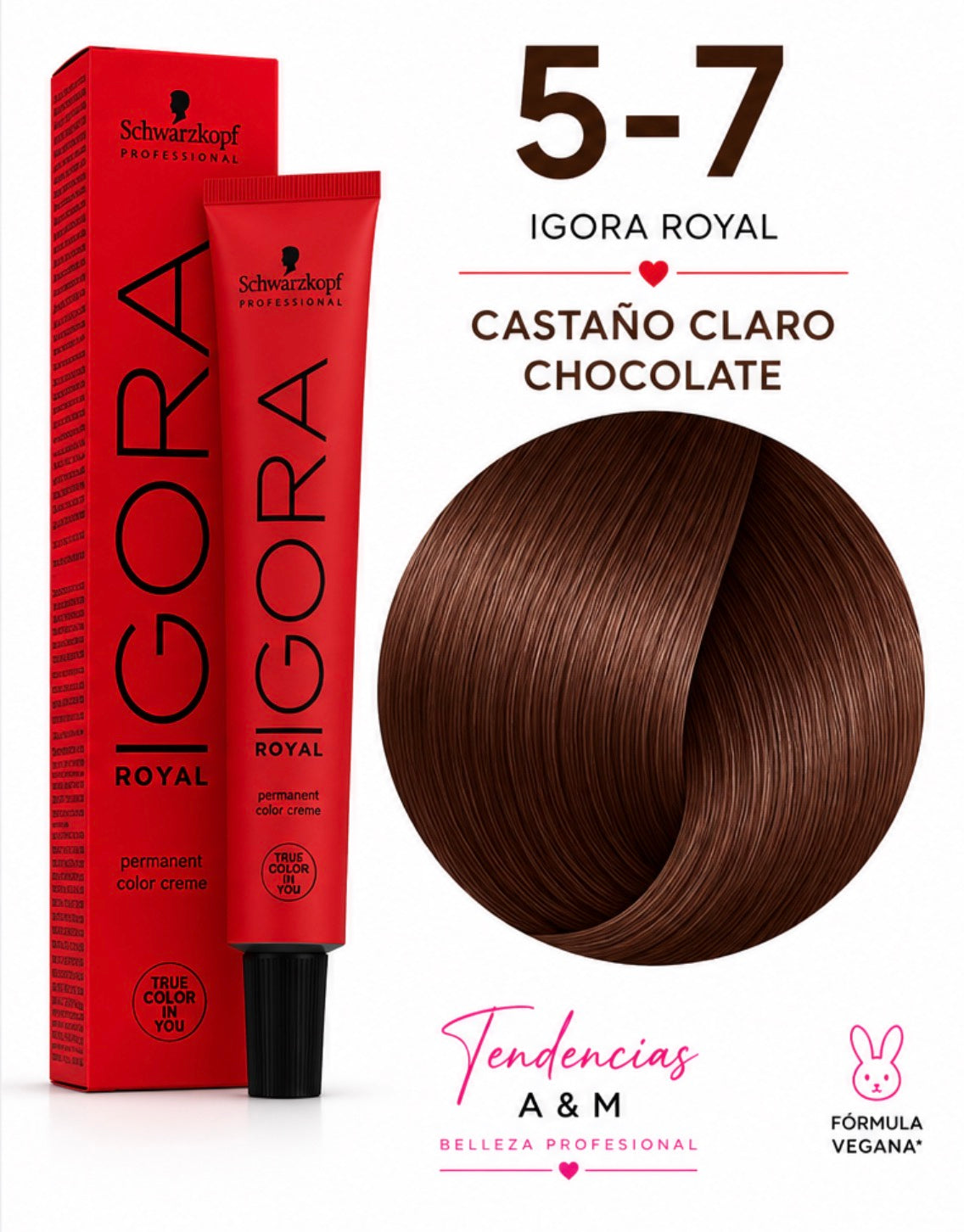 Igora royal 5-7 chocolate cobrizo