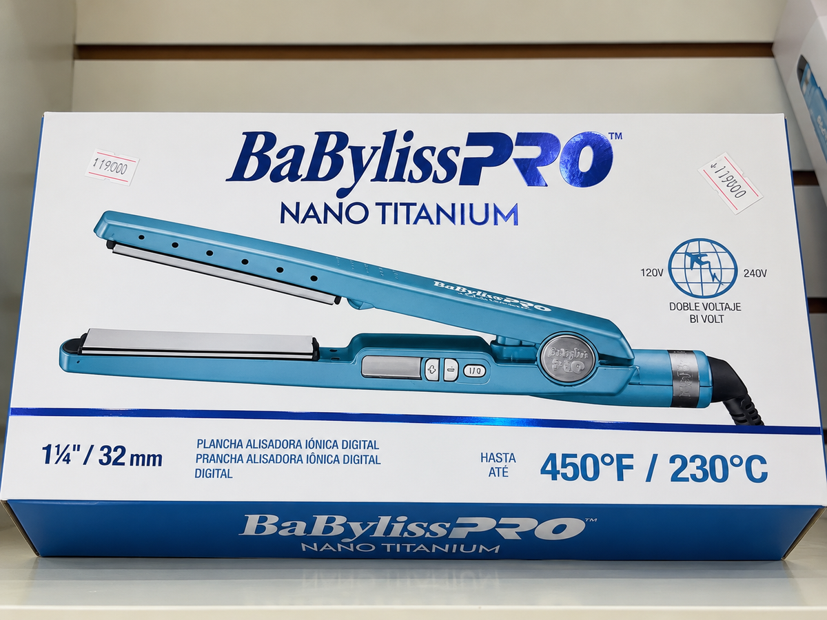 Plancha babylissPro Nano titanium