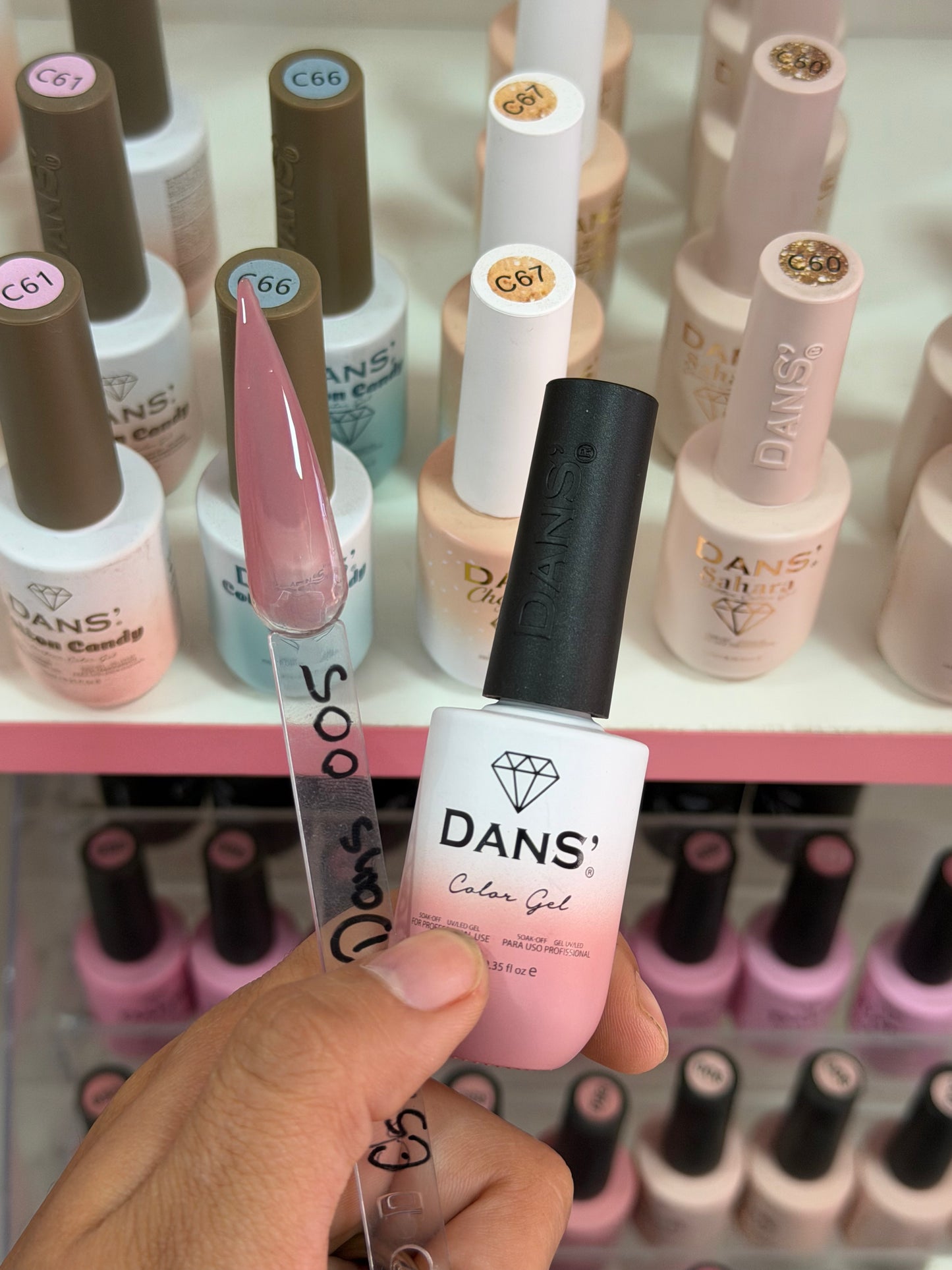 Gel color dans