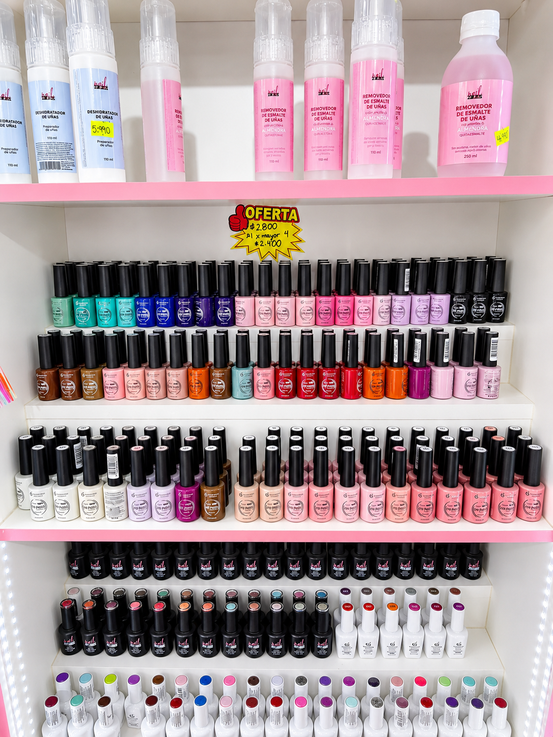 Promo 10 esmalte por 18.000