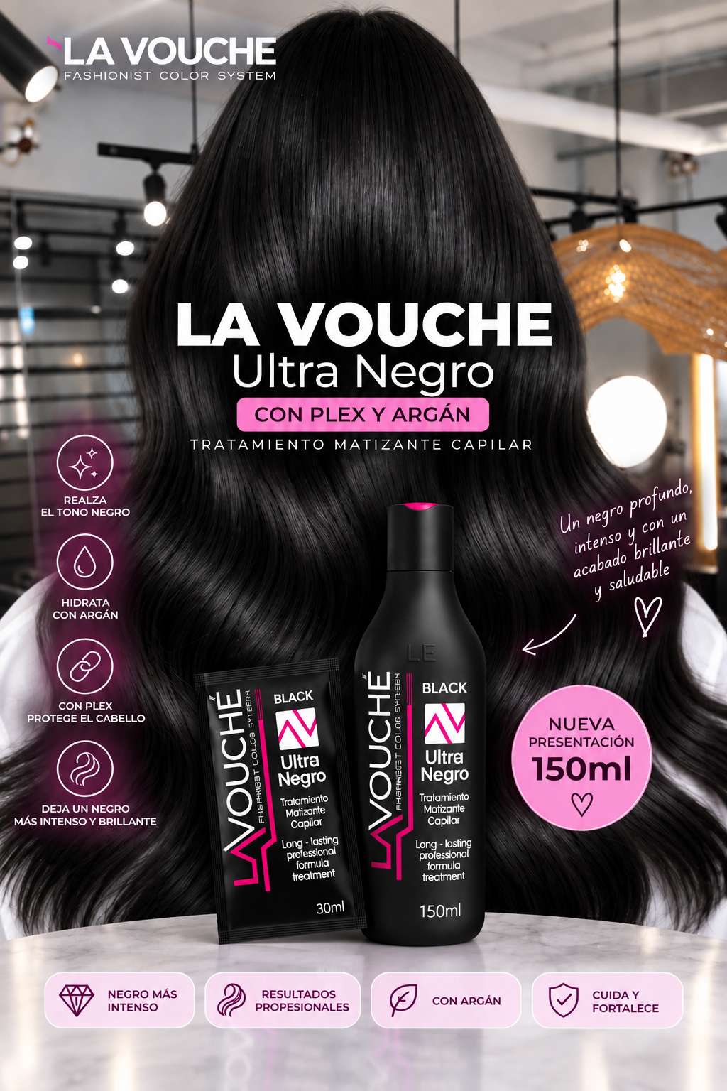 Matizador ultra negro 150ml-lavouche