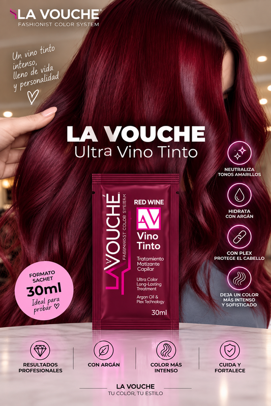 Matizador ultra vino tinto sachet 30ml-lavouche