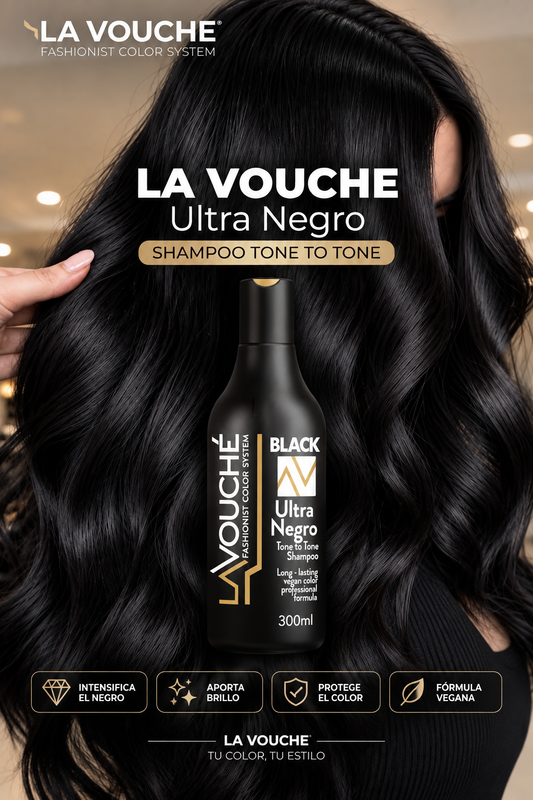 Shampoo matizador ultra negro 300ml-Lavouche