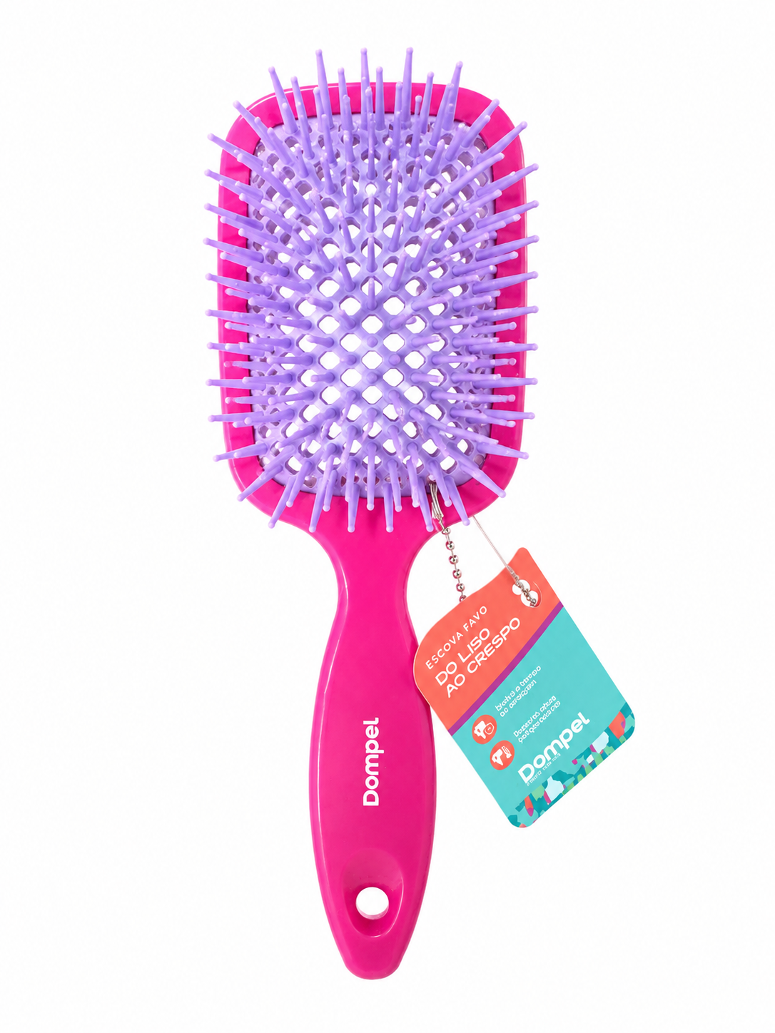 Cepillo Paddle Dompel – Cabellos Lisos y Crespos