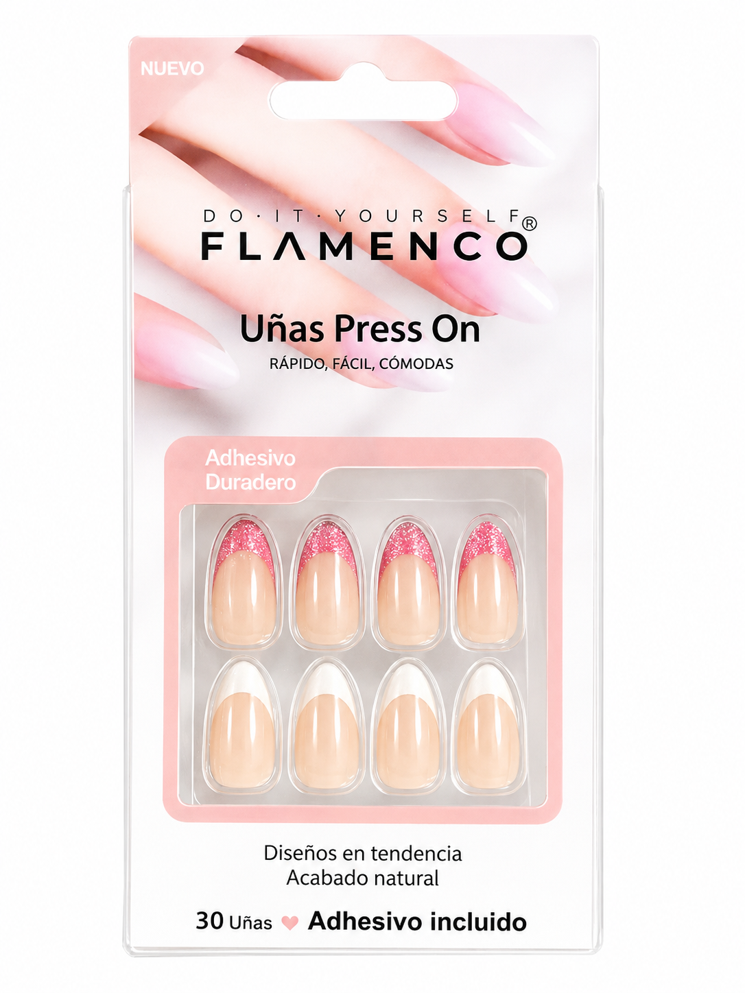 Uñas press on