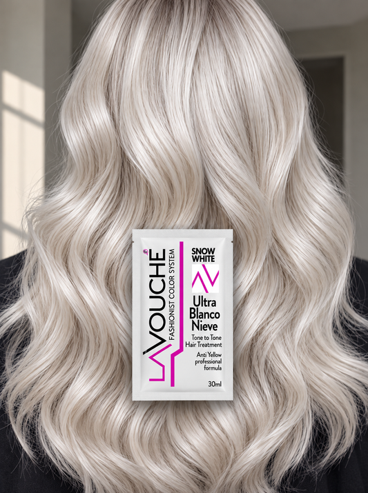 Matizador blanco nieve en sachet - lavouche