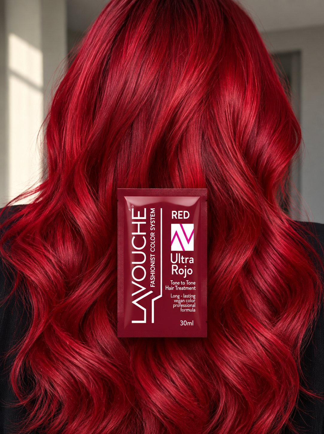 Matizador en sachet rojo