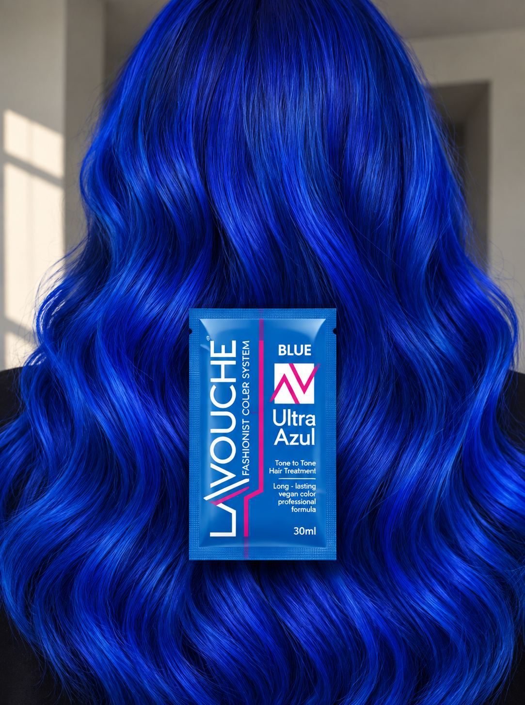 Matizador azul color fantasía en sachet