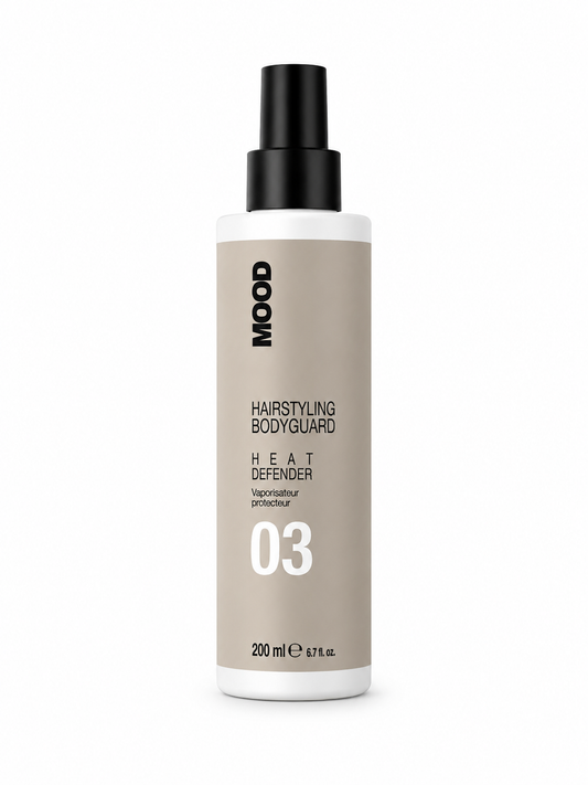 Mood Hairstyling Bodyguard Heat Defender 03 | Protector Térmico Profesional 200 ml