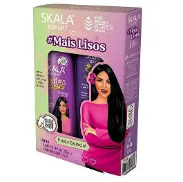 Pack Skala Mais Lisos Shampoo + Acondicionador | Cabello Suave y Sin Frizz