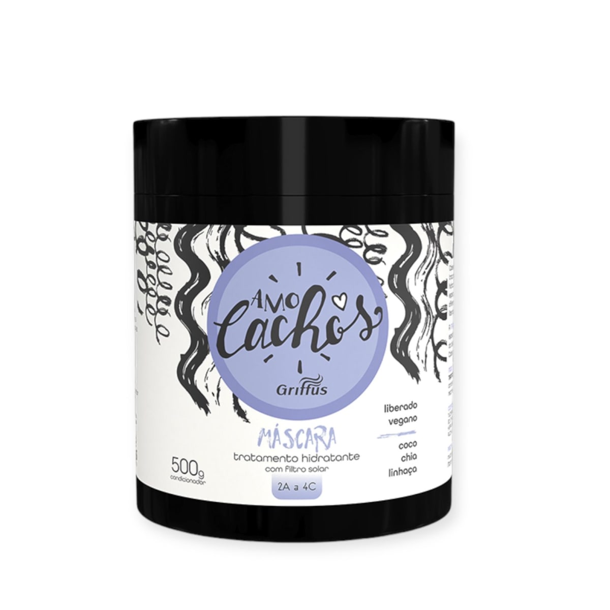 Máscara Meu Cacho Minha Vida Argan 500g | Hidratación y Nutrición para Rizos