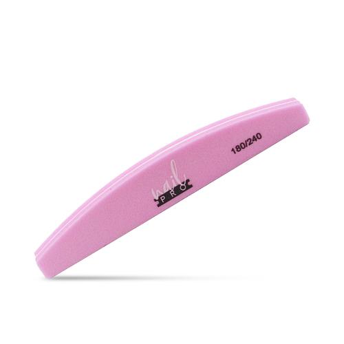 PULIDOR 180/240 NAIL PRO MEDIA LUNA Lima