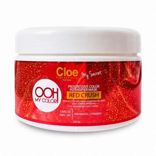 Mascarilla Matizadora -Rojo- Cloe Professional