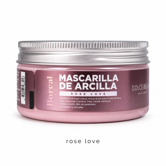 Mascarilla de Arcilla Rose Love Dolce Bella