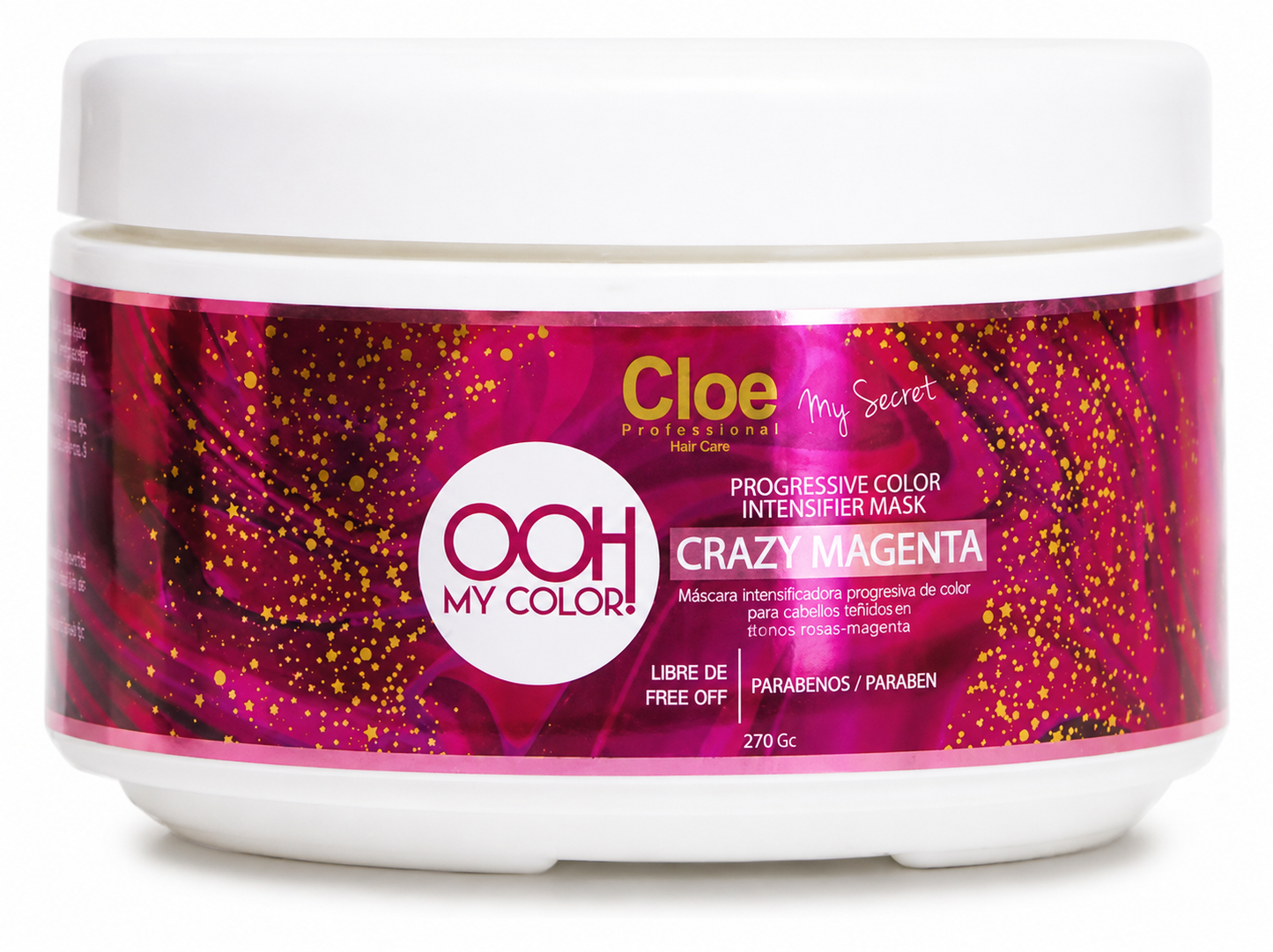 Mascarilla Matizadora -Magenta- Cloe Professional