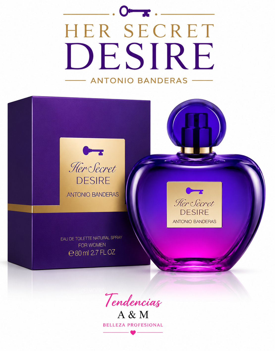 her secret antonio banderas 80nl Mujer