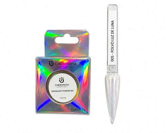 Polvo Luz de Luna 005 Cherimoya – Moonlight Powder para Uñas