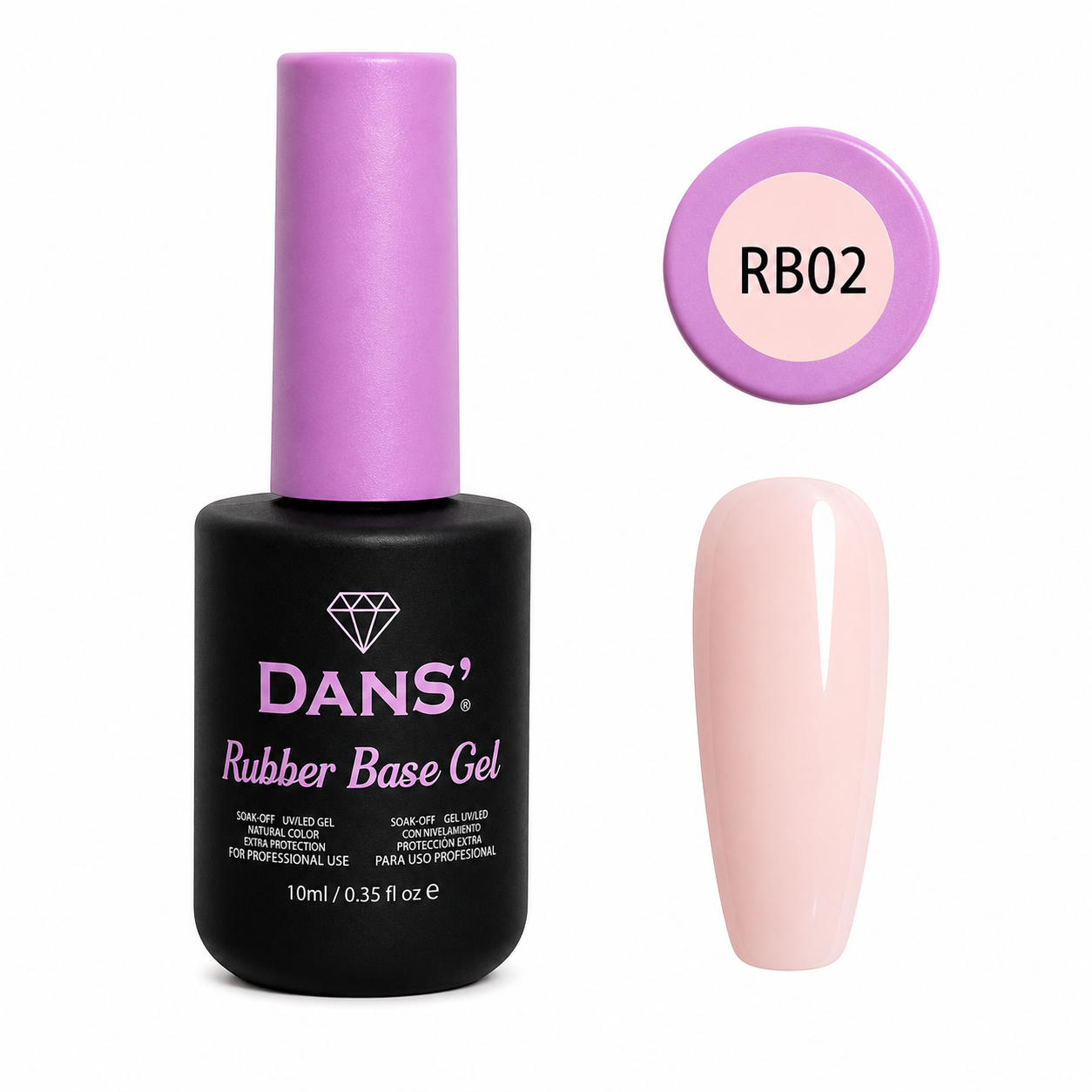 Rubber Base Gel RB02 Dans' – 10ml