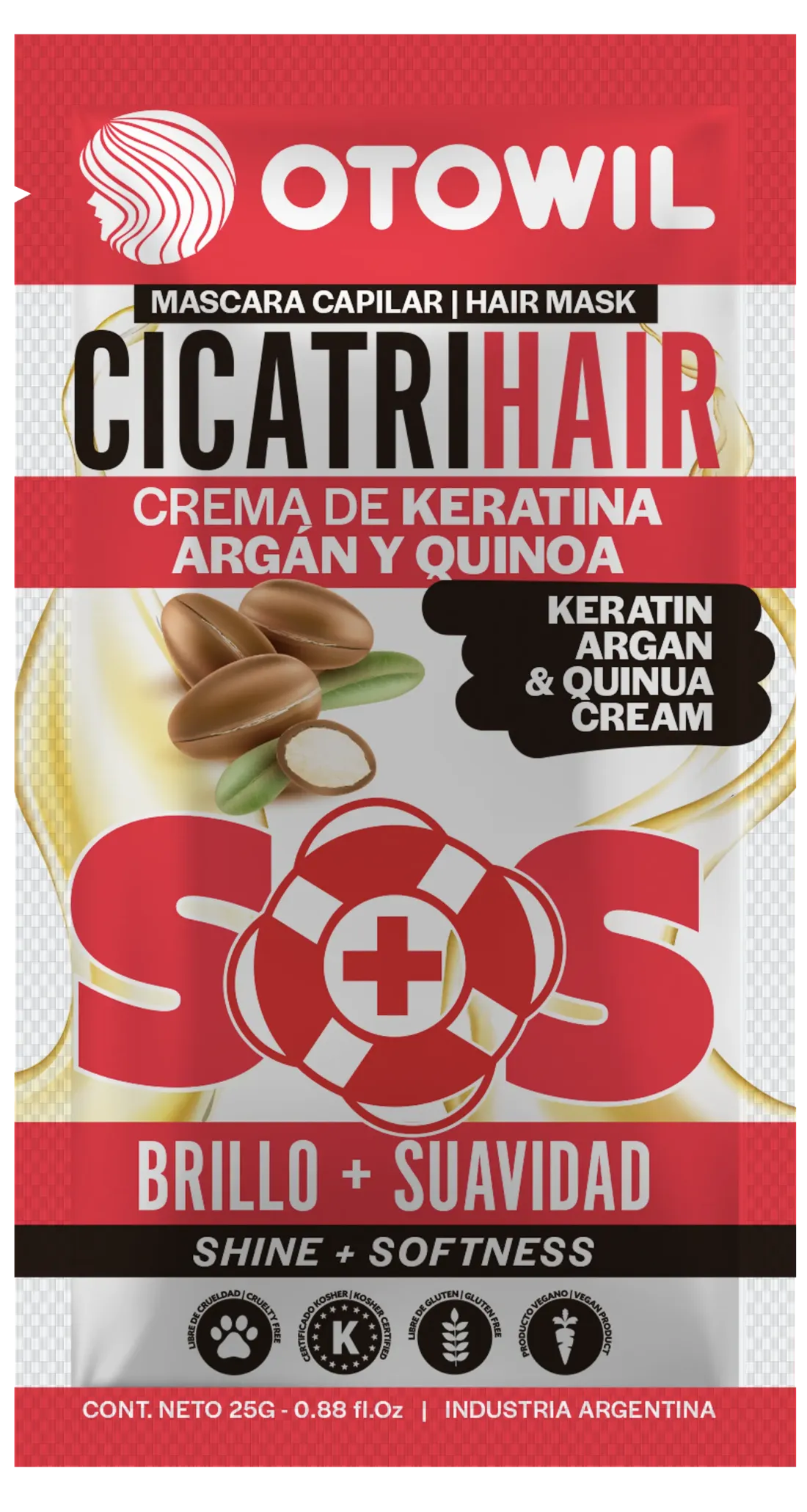 Cicatrihair - Keratina y Argan | Sobre x 25 grs.