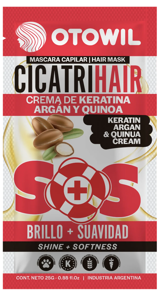 Cicatrihair - Keratina y Argan | Sobre x 25 grs.