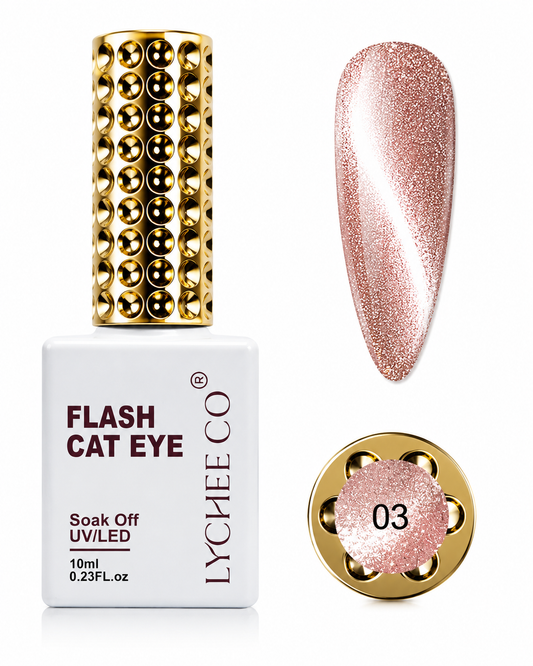 Flash Cat Eye LYCHEE CO Tono 03 – Esmalte Gel UV/LED 10 ml